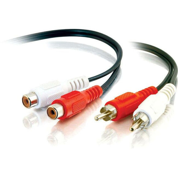 C2G 6ft Value Series RCA Stereo Audio Extension Cable