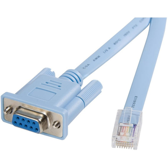 StarTech.com StarTech.com Cisco console router cable - RJ45 (m) - DB9 (f) - 6 ft