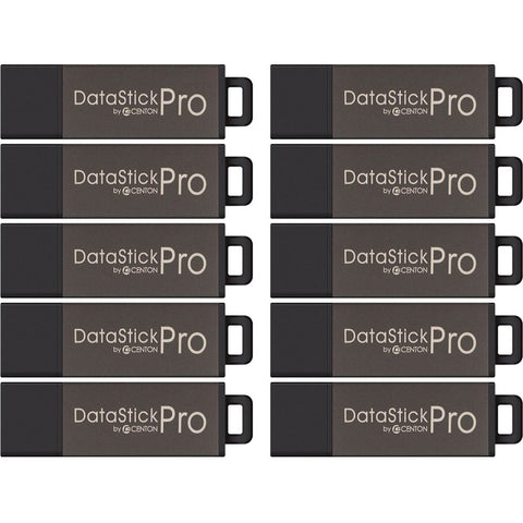 Centon 16GB DataStick Pro USB 2.0 Flash Drive - 10 Pack