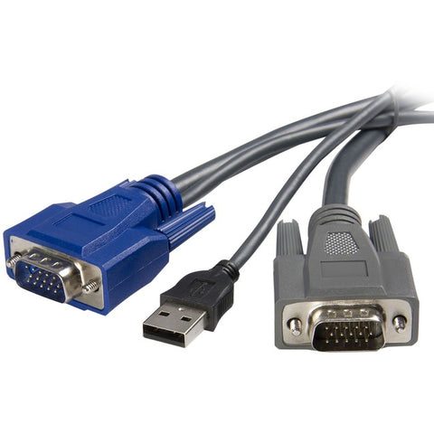 StarTech.com StarTech.com 2-in-1 - USB/ VGA cable - 4 pin USB Type A, HD-15 (M) - HD-15 (M) - 6 ft