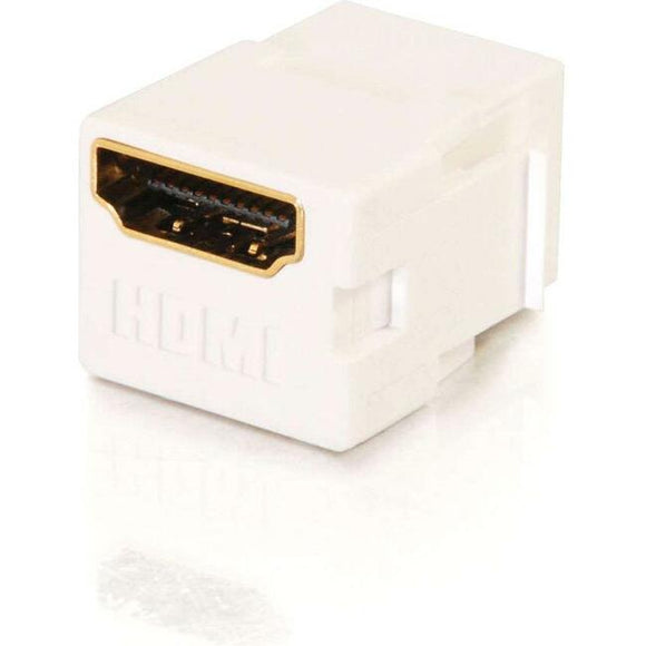 C2G Snap-In HDMI F/F Keystone Insert Module - White