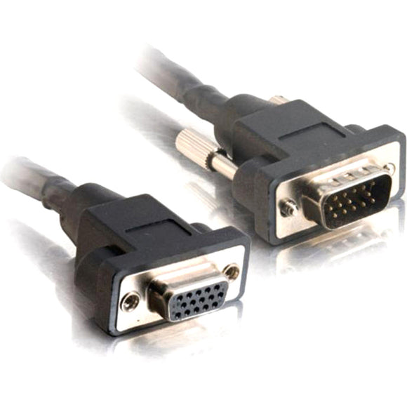 C2G 3ft Panel-Mount HD15 SXGA M/F Monitor Extension Cable