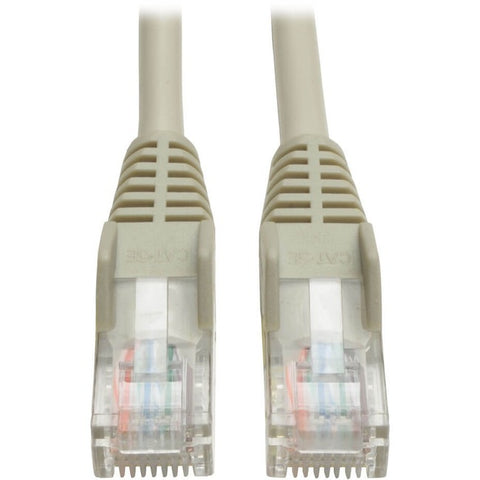 Tripp Lite 50ft Cat5e / Cat5 Snagless Molded Patch Cable RJ45 M/M Gray 50'