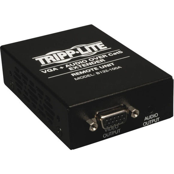 Tripp Lite VGA + Audio Over Cat5/Cat6 Remote Unit Video Extender / Splitter