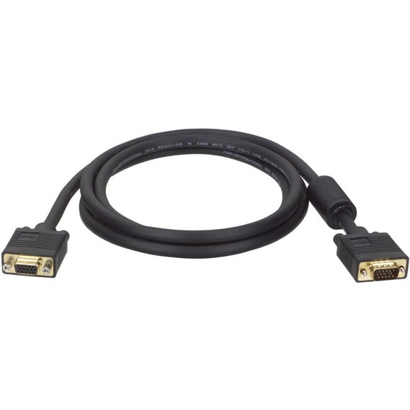 Tripp Lite 6ft VGA Coax Monitor Extension Cable with RGB High Resolution HD15 M/F 1080p 6ft