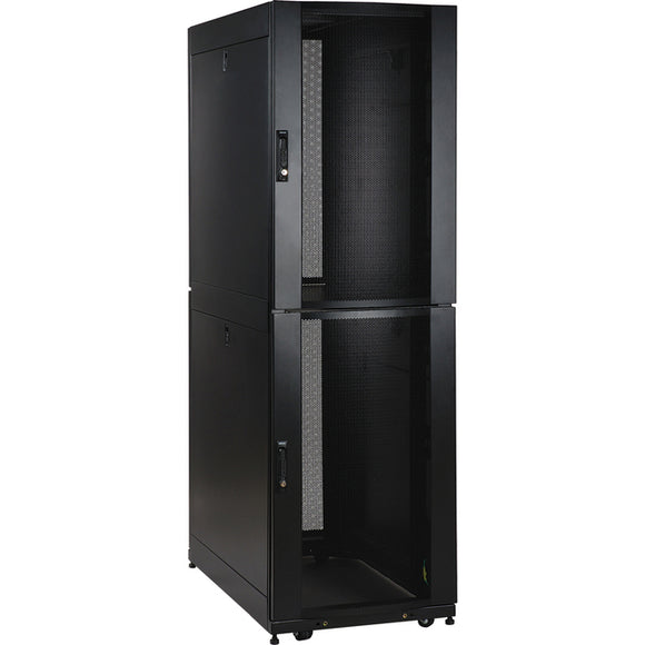 Tripp Lite 42U Rack Enclosure Server Cabinet Co-Location w/ Doors & Sides