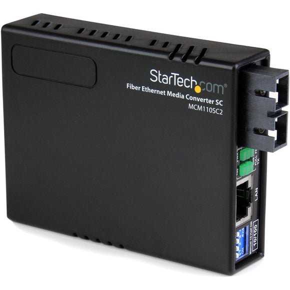 StarTech.com StarTech.com 10/100 Fiber to Ethernet Media Converter Multi Mode SC 2 km