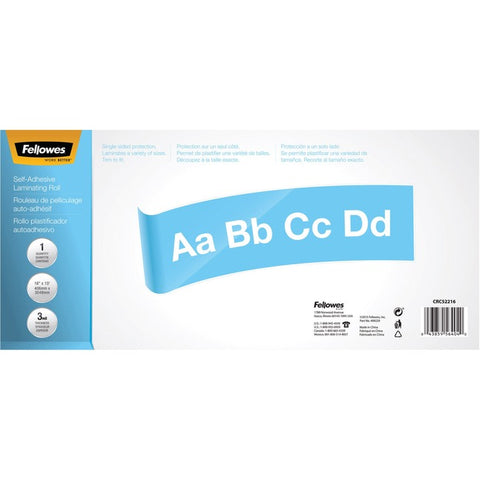Fellowes Self-adhesive Laminating Roll, 3mil