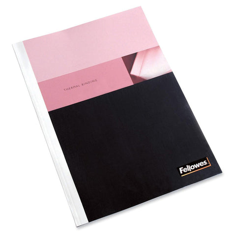 Fellowes Thermal Presentation Covers ? 1/16" , 15 sheets, White