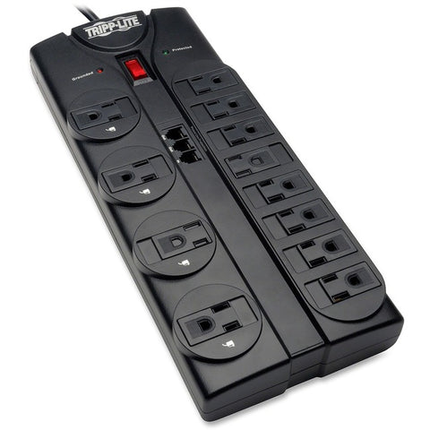 Tripp Lite Surge Protector Power Strip 12 Outlets 8ft Cord Tel/Modem 2160J
