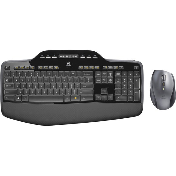 Logitech MK710 Wireless Keyboard and Mouse Combo for Windows, 2.4GHz Advanced Wireless, Wireless Mouse, Multimedia Keys, 3-Year Battery Life, PC/Mac
