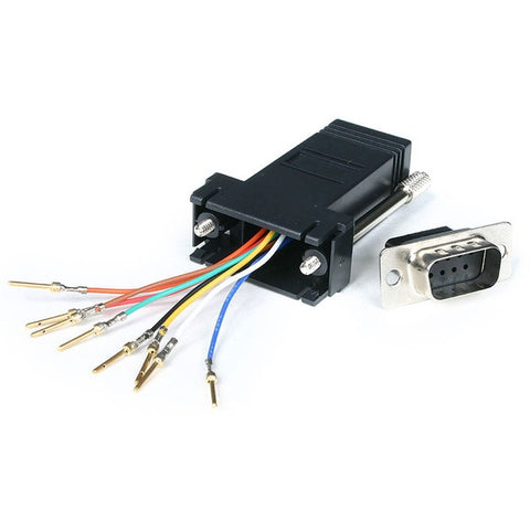 StarTech.com StarTech.com DB9 to RJ45 Modular Adapter - M/F - Serial adapter - DB-9 (M) - RJ-45 (F)
