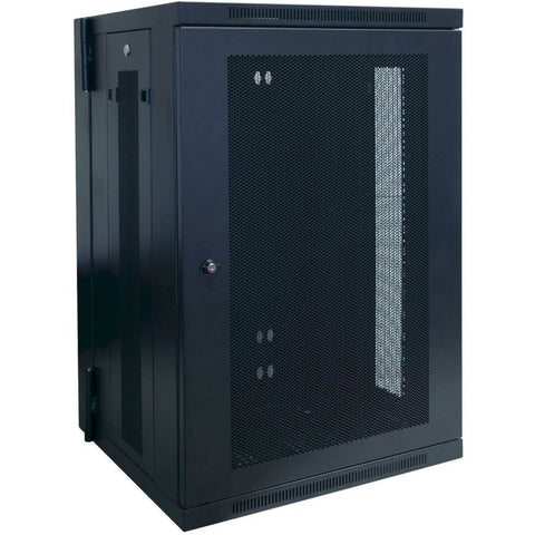 Tripp Lite 18U Wall Mount Rack Enclosure Server Cabinet Hinged w/ Door & Sides