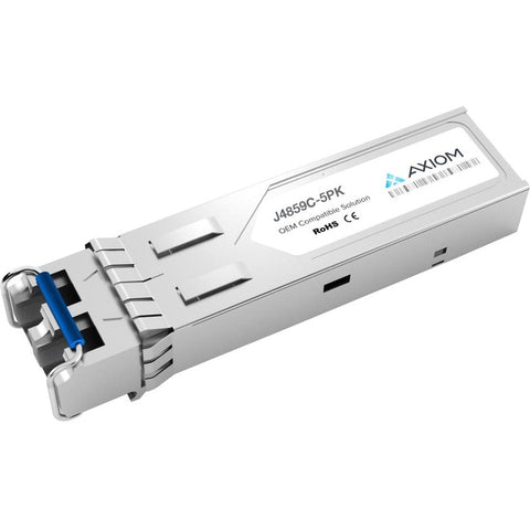 Axiom 1000BASE-LX SFP Transceiver for HP (5-Pack) - J4859C