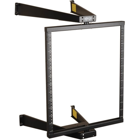 Tripp Lite 12U Wall Mount 2-Post Open Frame Rack Hinged Pivoting Flat-Pack