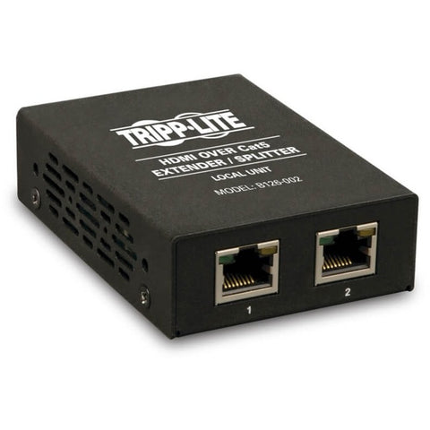 Tripp Lite 2-Port HDMI Over Cat5/Cat6 A/V Extender / Video Splitter 1080p 150'