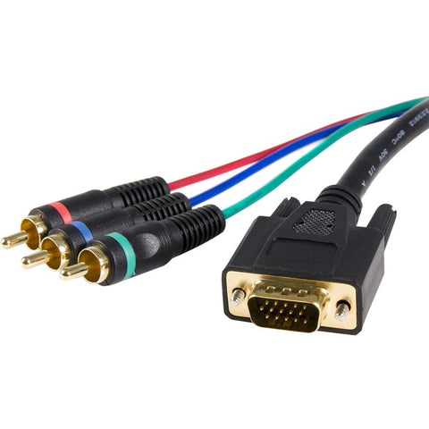StarTech.com StarTech.com Cable adapter - RCA breakout - HD15 (m) - component (f) - 3 ft