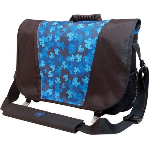 SUMO Messenger Bag - Black / Blue