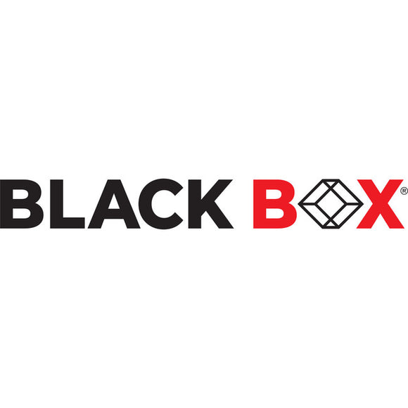 Black Box CAT5e Patch Panel, Punchdown - 1U, Unshielded, 24-Port