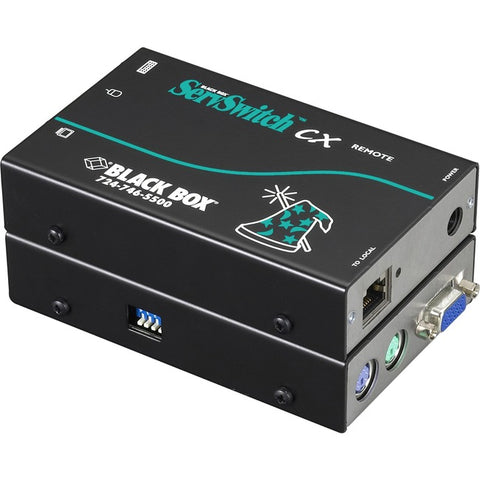 Black Box CX Series KVM Switch Remote Unit - VGA, PS/2 Console
