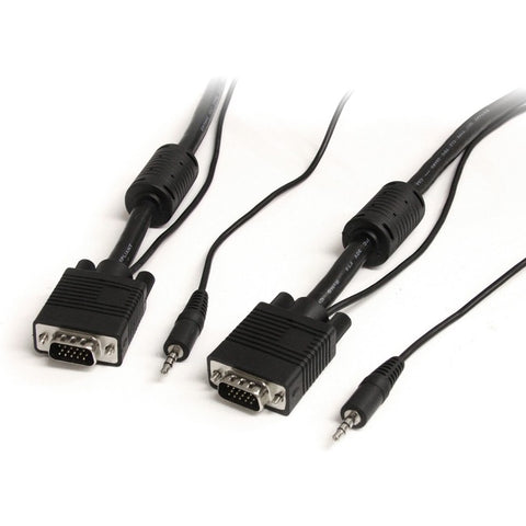 StarTech.com 15 ft Coax High Resolution Monitor VGA Cable with Audio HD15 M/M