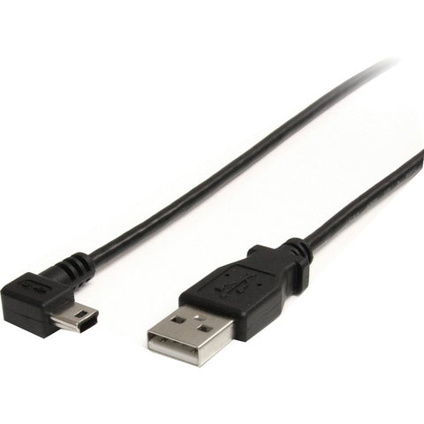 StarTech.com 6 ft Mini USB Cable - A to Right Angle Mini B