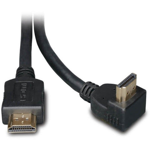 Tripp Lite 6ft High Speed HDMI Cable Digital Video with Audio Right Angle Connector 4K x 2K M/M 6'