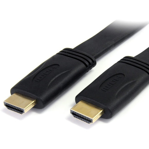 StarTech.com 6 ft Flat High Speed HDMI Cable with Ethernet - Ultra HD 4k x 2k HDMI Cable - HDMI to HDMI M/M