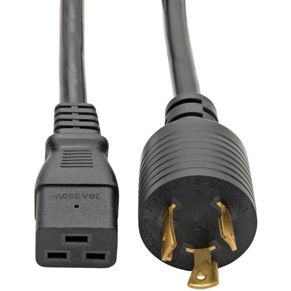 Tripp Lite 14ft Power Cord Extension Cable L6-20P to C19 for PDU/UPS Heavy Duty 20A 12AWG 12'