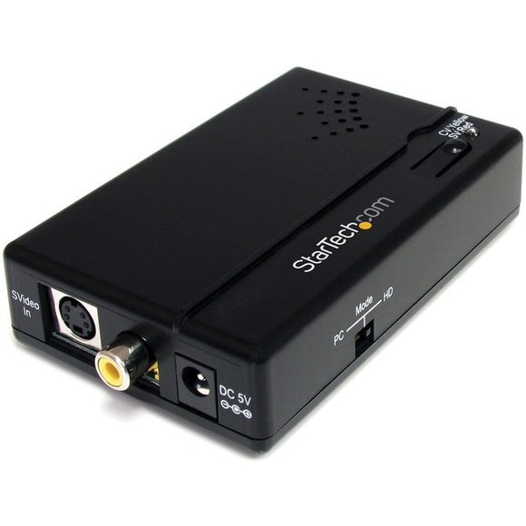 StarTech.com Composite and S-Video to HDMI® Converter with Audio