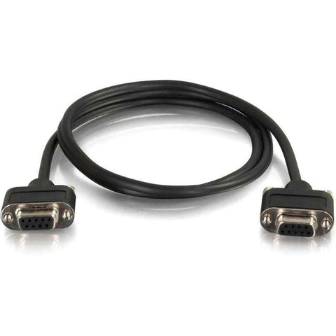 C2G 15ft CMG-Rated DB9 Low Profile Cable F-F