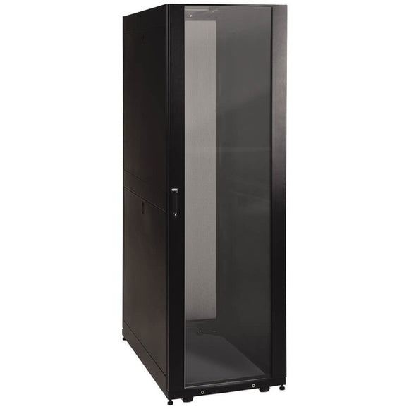 Tripp Lite 42U Rack Enclosure Server Cabinet Sides & Plexiglass Front Door