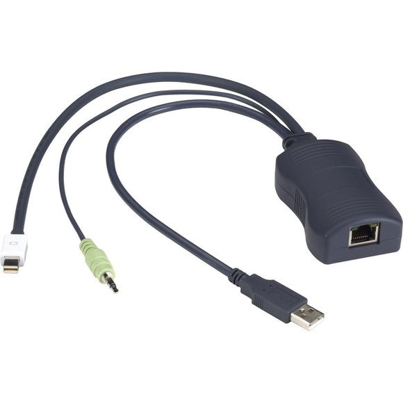 Black Box Series Server Access Module - Mini DisplayPort, USB, Audio, CATx