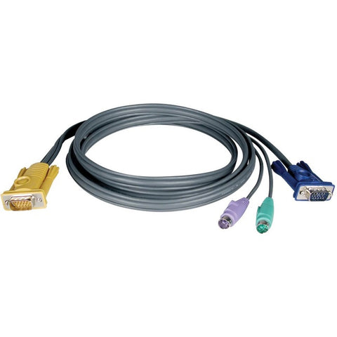 Tripp Lite 15ft PS/2 Cable Kit for KVM Switch 3-in-1 B020 / B022 Series KVMs