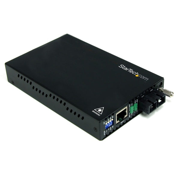 StarTech.com 10/100 Mbps Multi Mode Fiber Media Converter SC 2 km