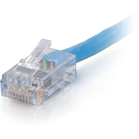 C2G 50 ft Cat6 Non Booted Plenum UTP Unshielded Network Patch Cable - Blue