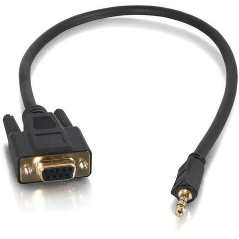 C2G 1.5ft Velocity DB9 Female to 3.5mm Male Adapter Cable