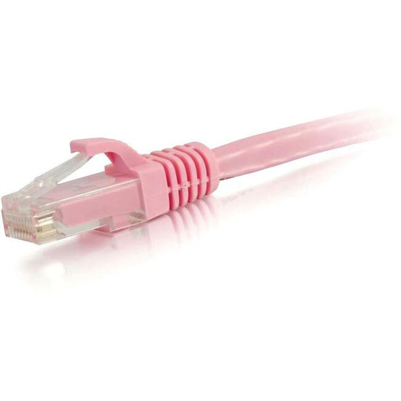 C2G-25ft Cat6 Snagless Unshielded (UTP) Network Patch Cable - Pink