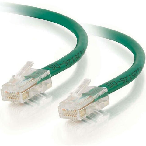 C2G-10ft Cat6 Non-Booted Unshielded (UTP) Network Patch Cable - Green