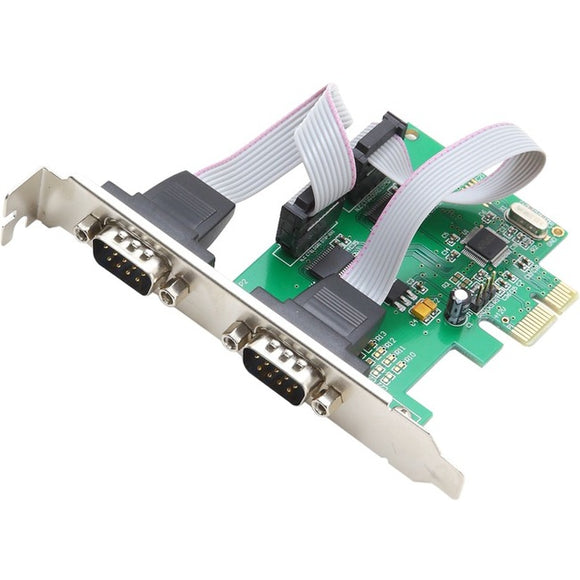 SYBA Multimedia 2-port Serial PCIe, x1, Revision 1.0a, (Full & Low Profile)