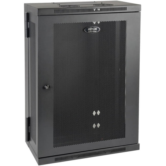 Tripp Lite 18U Wall Mount Rack Enclosure Server Cabinet Hinged Wallmount 13