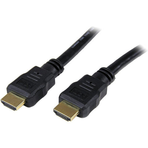 StarTech.com 12ft/3.7m HDMI Cable, 4K High Speed HDMI Cable with Ethernet, Ultra HD 4K 30Hz Video, HDMI 1.4 Cable/HDMI Monitor Cord, Black