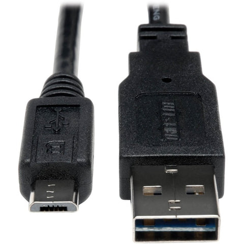 Tripp Lite 10ft USB 2.0 Hi-Speed Universal Reversible Cable M to Micro M