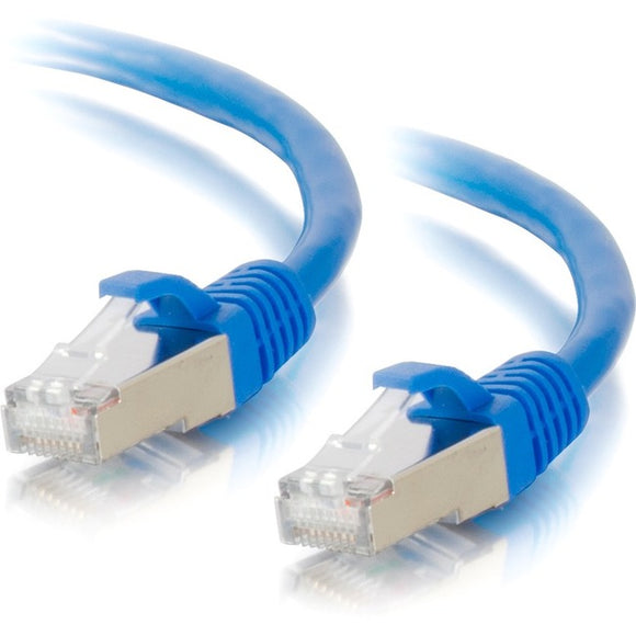 C2G-6ft Cat6a Snagless Shielded (STP) Network Patch Cable - Blue