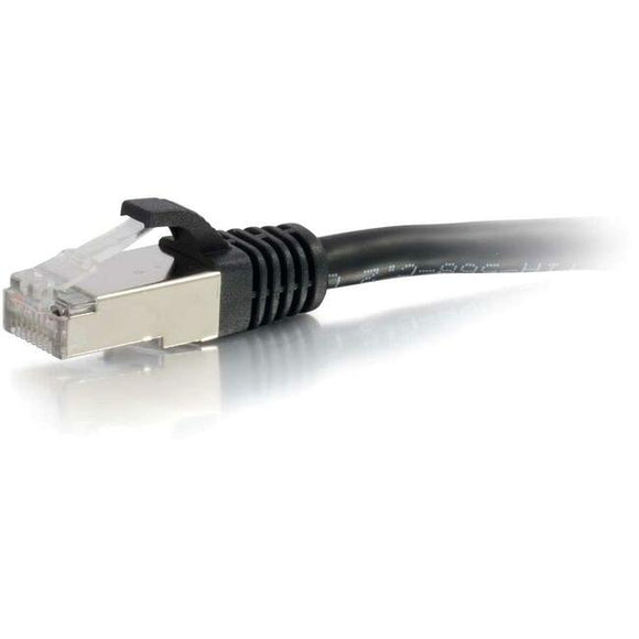 C2G 7ft Cat6 Ethernet Cable - Snagless Shielded (STP) - Black