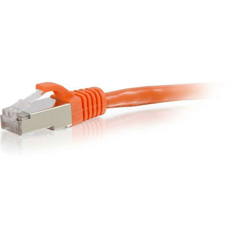 C2G-20ft Cat6 Snagless Shielded (STP) Network Patch Cable - Orange