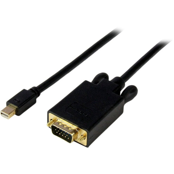 StarTech.com 15 ft Mini DisplayPort™ to VGA Adapter Converter Cable - mDP to VGA 1920x1200 - Black
