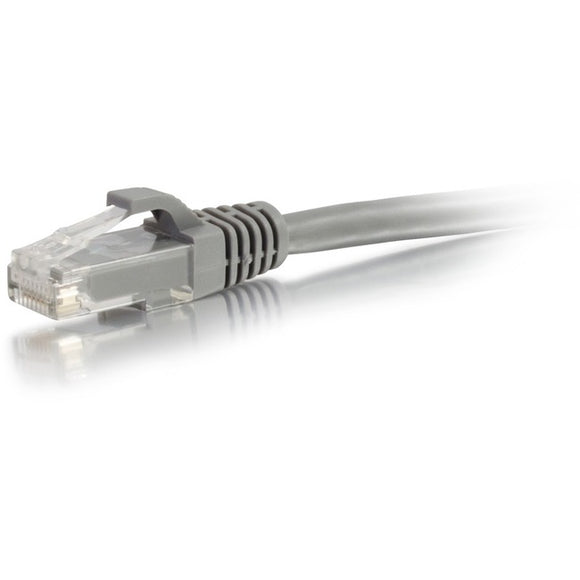 C2G 6in Cat5e Snagless Unshielded (UTP) Network Patch Ethernet Cable-Gray
