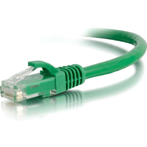 C2G 6in Cat5e Snagless Unshielded (UTP) Network Patch Cable - Green
