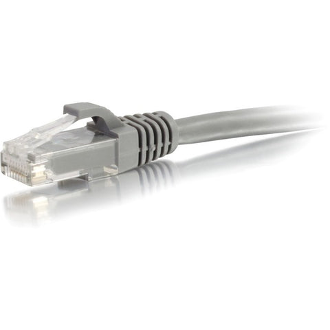C2G 6in Cat6 Snagless Unshielded (UTP) Network Patch Ethernet Cable-Gray